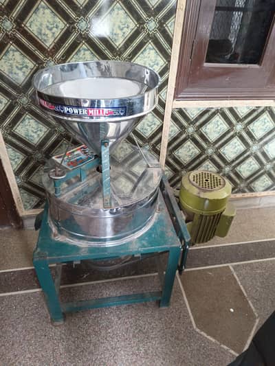 Pathar wali Atta Chakki (Stone Flour Mill) with 2HP 100% copper motor
