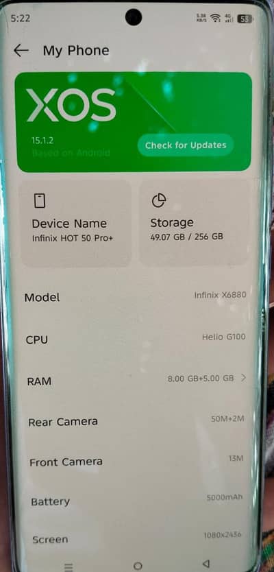 Infinix Hot 50 Pro