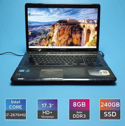 Toshiba Satellite  | Core i5,,| 8GB RAM | 128GB SSD |