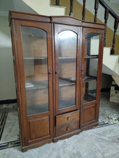 3 Door Premium Solid wood Almarih