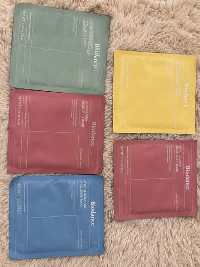 Korean Skincare- Biodance Face Masks