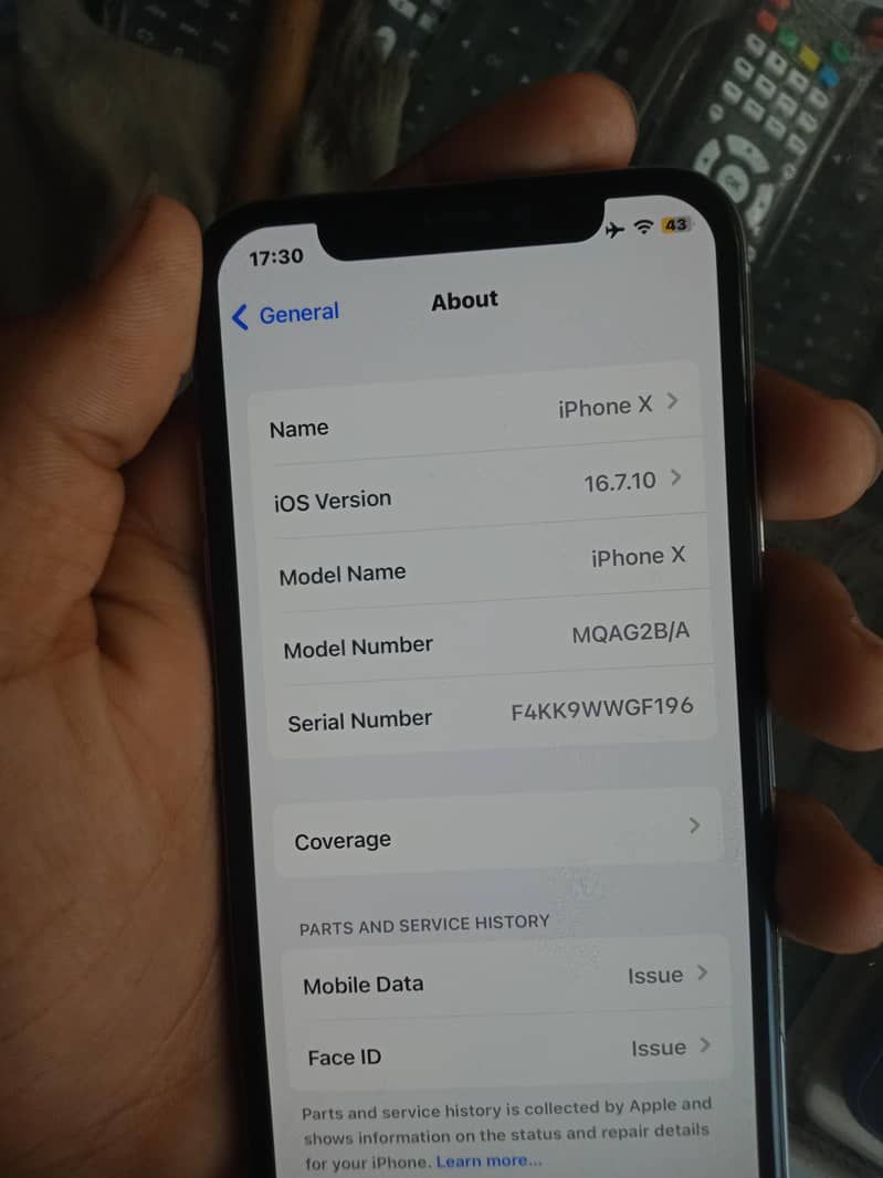 Apple iPhone X 5