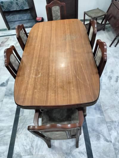 Draining table set