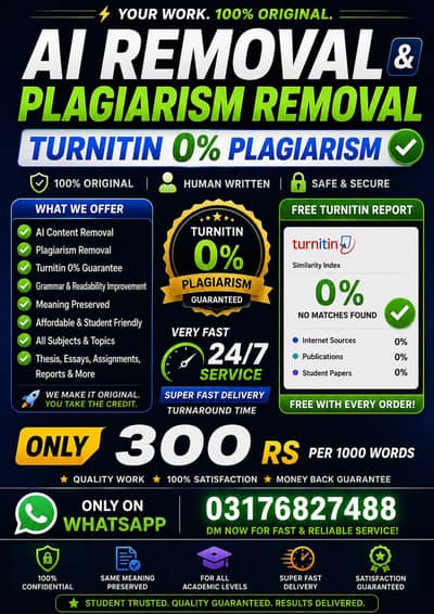 AI Humanizer & Plagiarism Removal