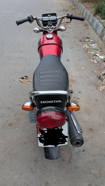 honda cg125 red color no any work just buy and ride