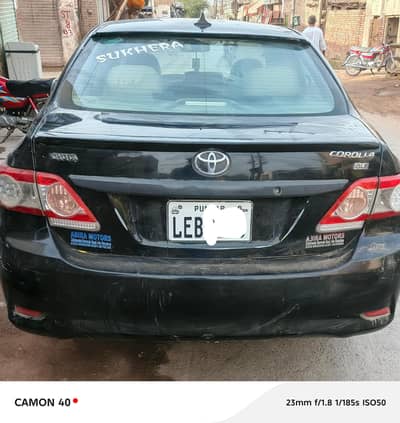 Toyota Corolla GLI 2009