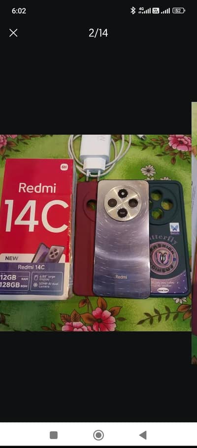 Xiaomi Redmi 14C. . 12gb/128gb. . 4month warwnti