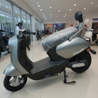 electric Scooty new littum battery me bi available hai