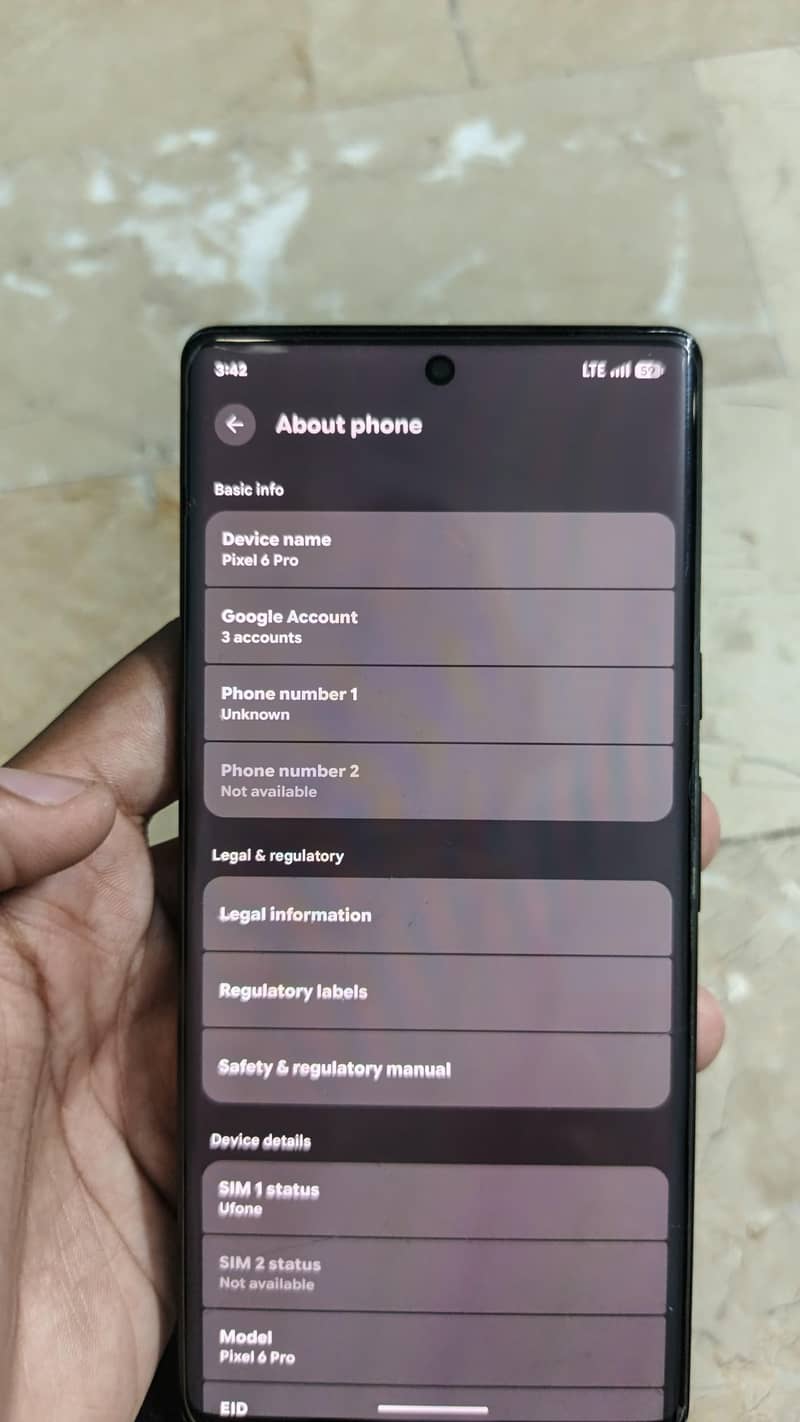 Google Pixel 6 Pro 4