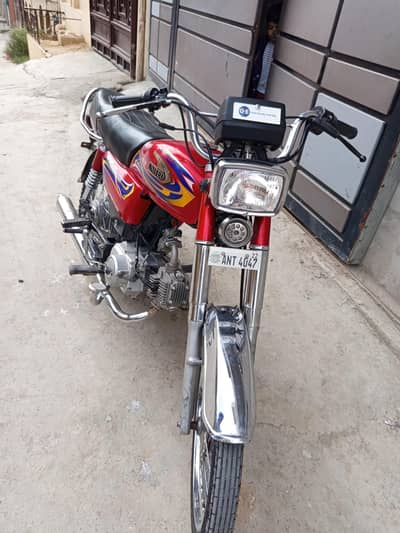 United Bike 70 Red Colour