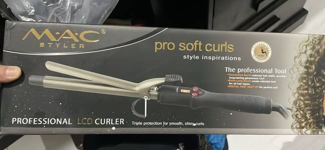 mac professional hair curler