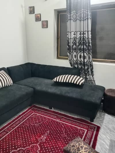 L shaped sofa