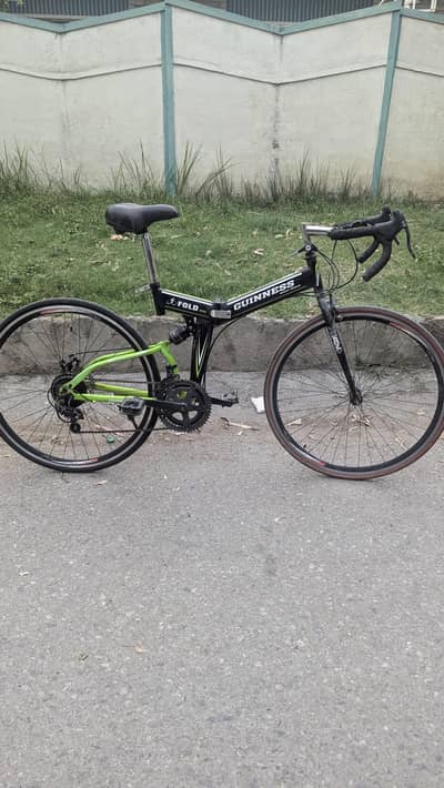 Guinness sport bicycle foldable