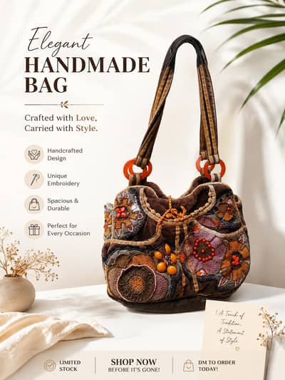 jamin puech antique handmade bag