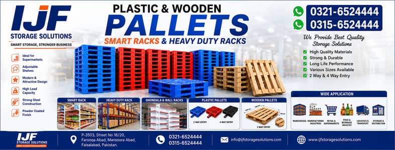 Plastic Pallets|Storage Racks|Mart Racks|Wooden Pallets|Bins