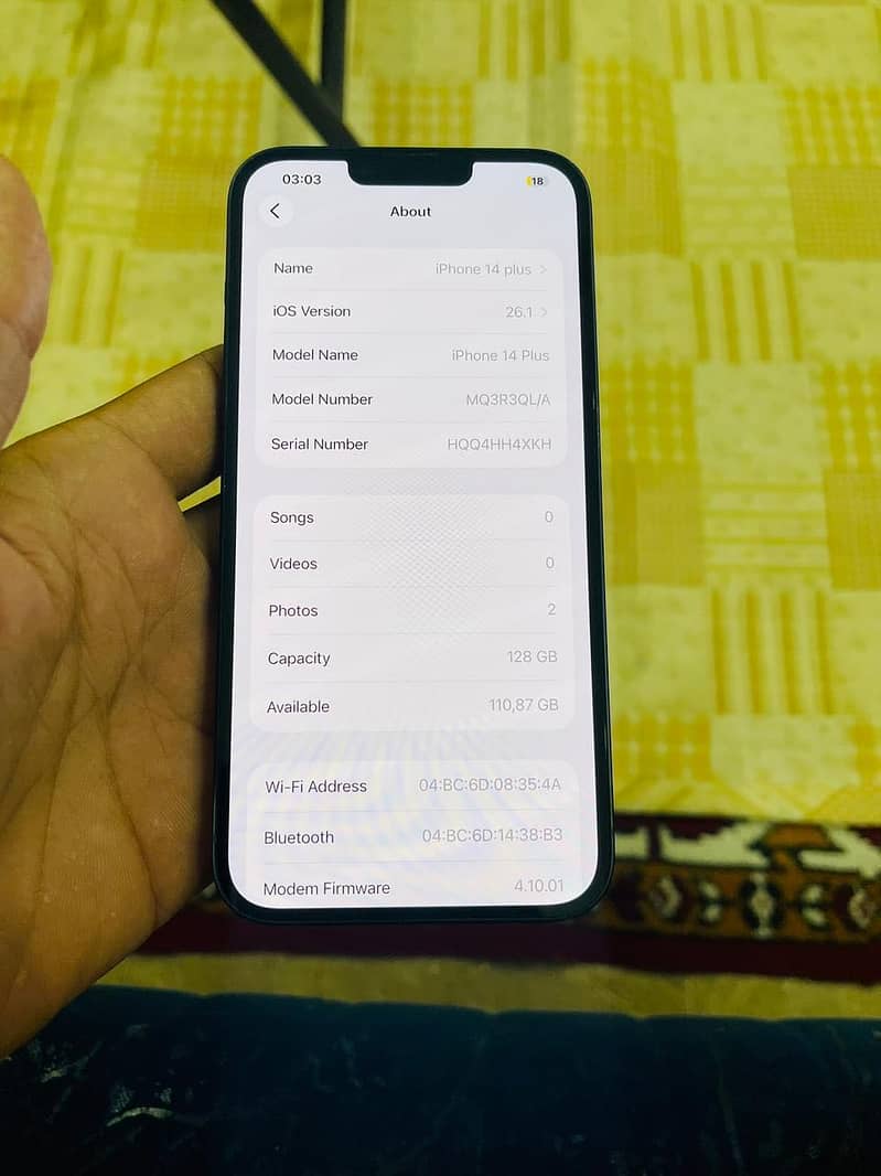 iPhone 14 plus 5