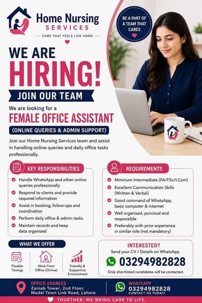 staff required for office
