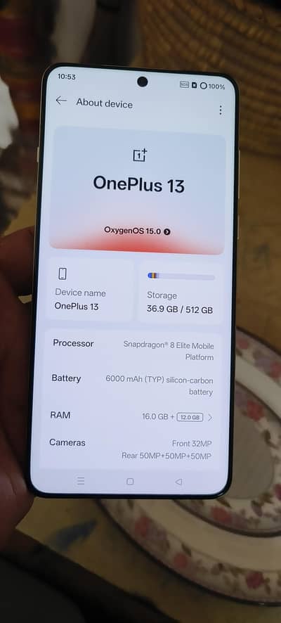 OnePlus 13 Non pta 16/512