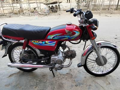 Honda CD 70 first and use biometric*03060445816