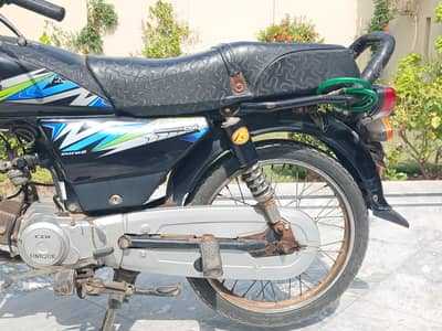 unique black 70 cc 2021 model