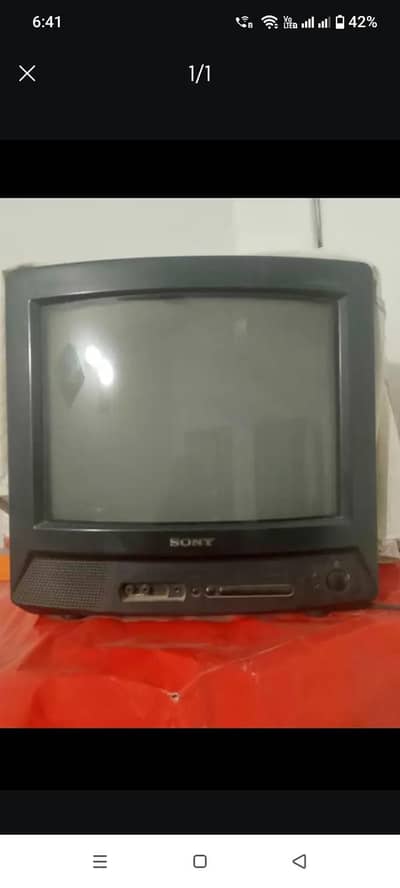 14 inch originally Sony television