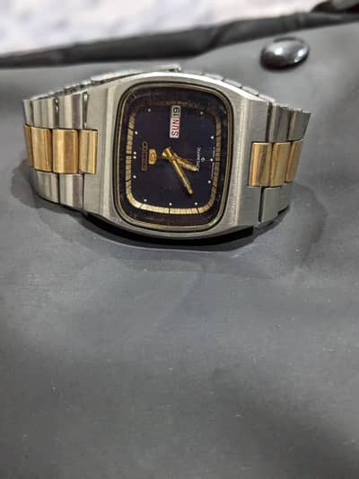 Seiko 5 and Fossil