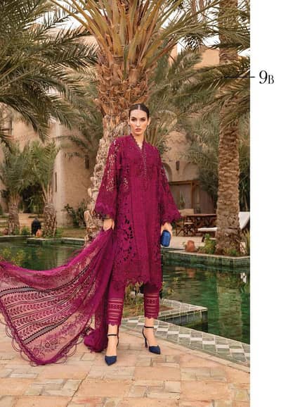 Maria B Luxury Cotton Suit - Master Replica