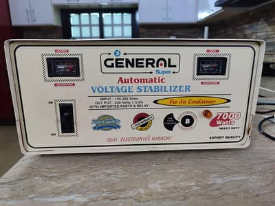 General Stabilizer 7000 watts in brand new condition
