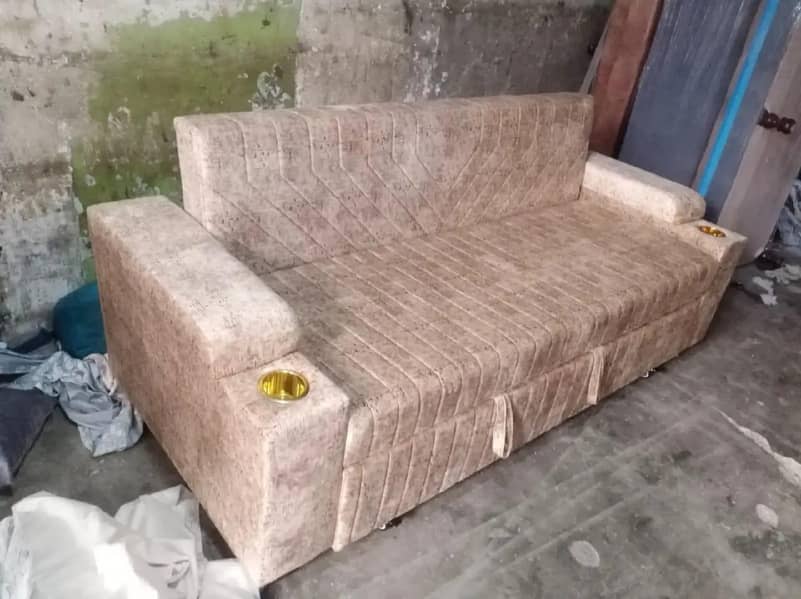 sofa comebed and doublebed 2