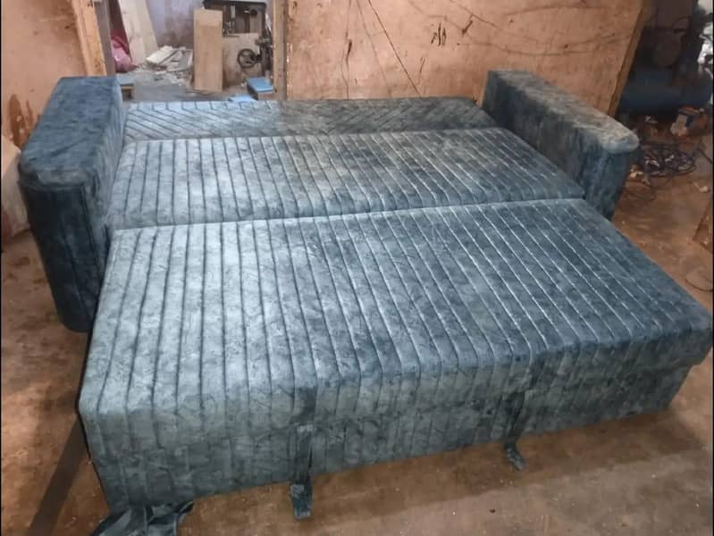 sofa comebed and doublebed 4