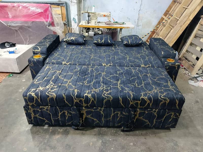 sofa comebed and doublebed 13