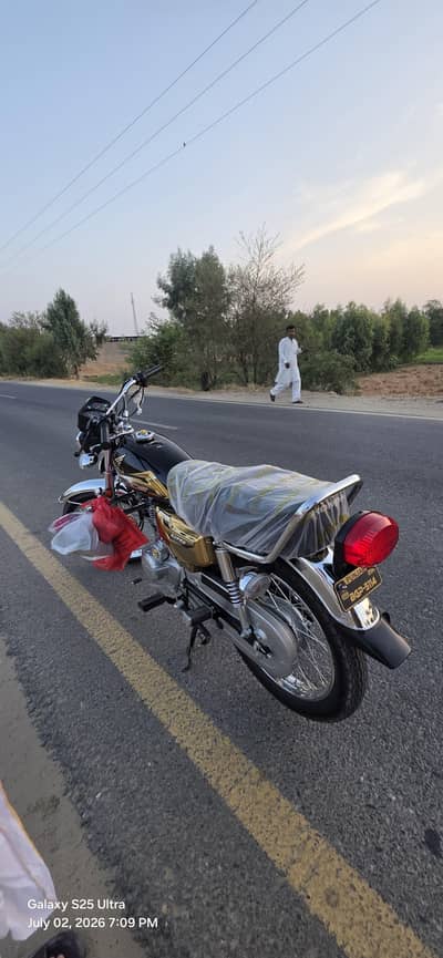 Honda CG 125 | Special Gold Edition|Self-start