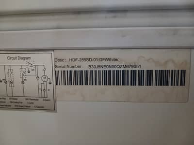 Haier Defreezer