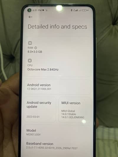 Xiaomi 10T 10/9 phone with box kindly contact on whatsapp
