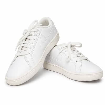 white sneakers