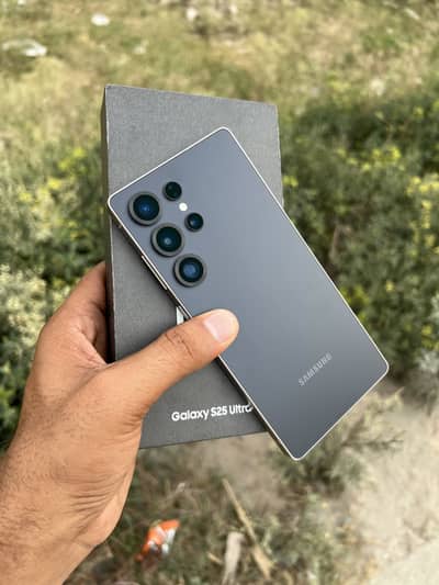 S25 ultra 12+256gb with box cable non pta eSIM time
