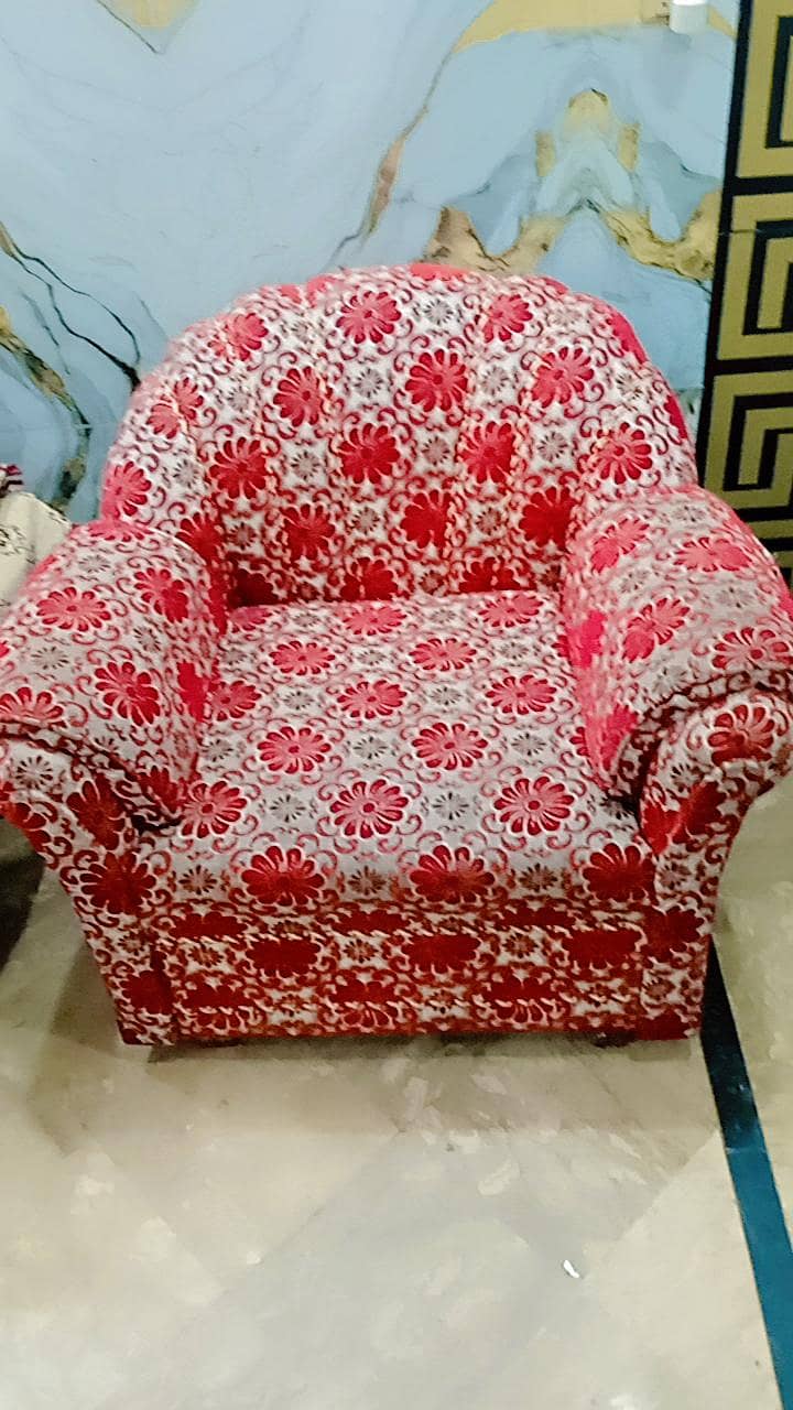 sofa set with covers 0