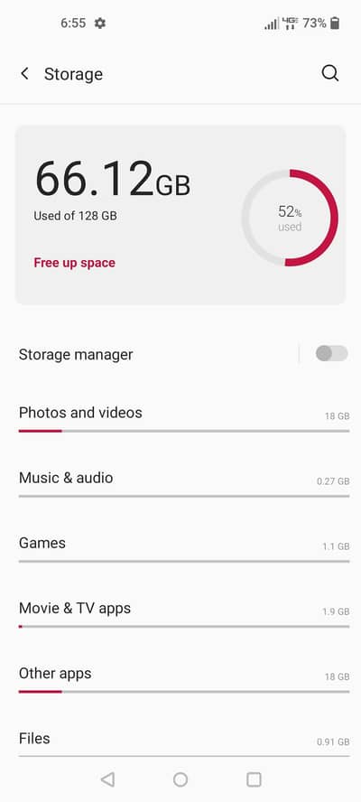 One Plus 8 Ram 8 storage 128.03400155167