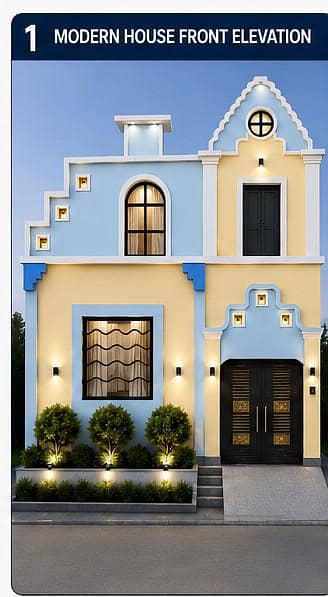 3D Front Elevation is also available.