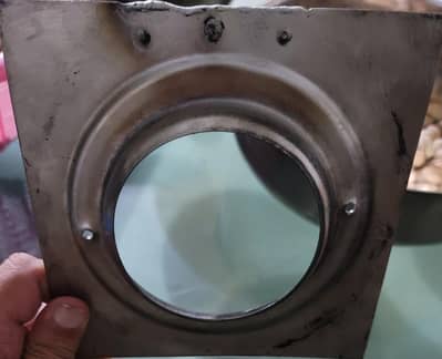 4 incni fix foldable jaali stanless steel