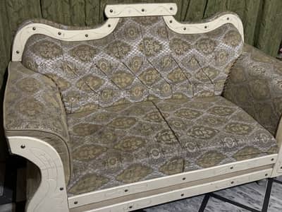 3-2-1 sofa set with 1+2 Table set - Used