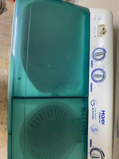 Haier automatic twin tub washing machine