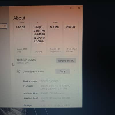 Dell Latitude E5470