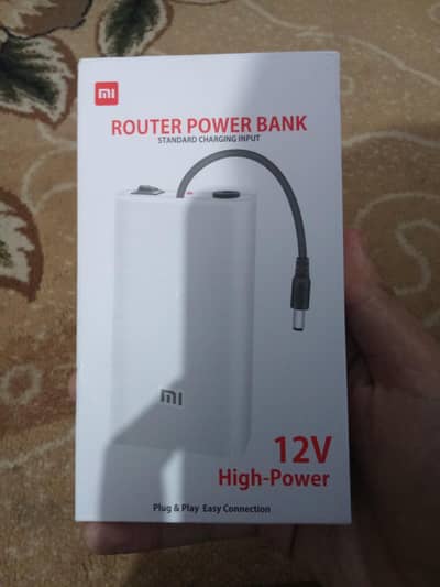 Wifi router powerbank
