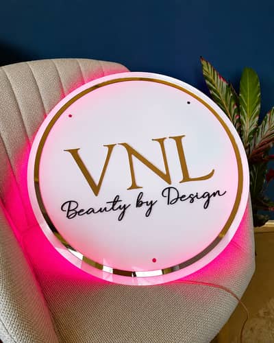Arcylic Neon Sign, Neon Sign, UV Print Sign, 3D Bored, RGB Light