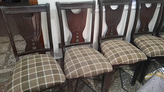 wooden dining chairs