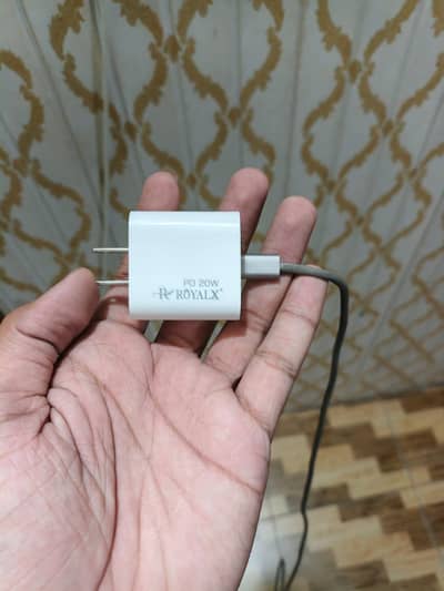 RoyAlX 20W PD Fast Charger | USB-C to USB-C Cable | Like New