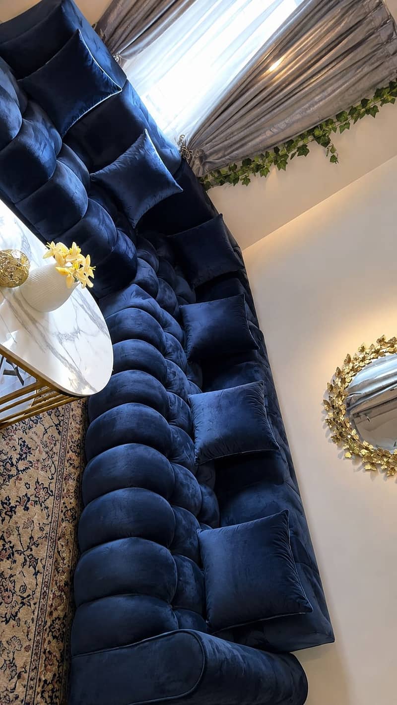 L shape sofa 0