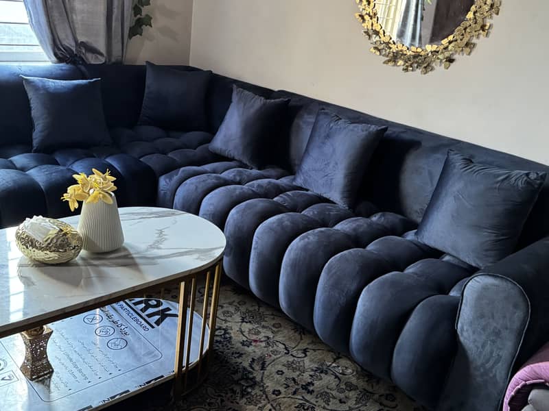 L shape sofa 1