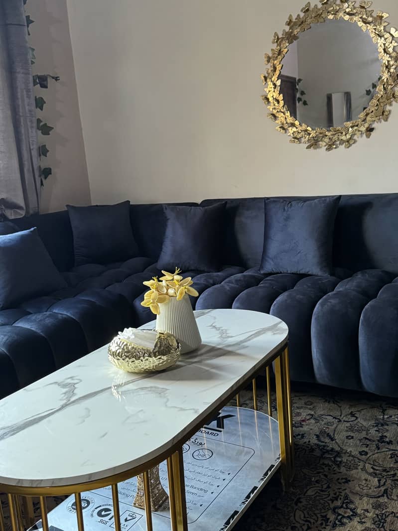 L shape sofa 2